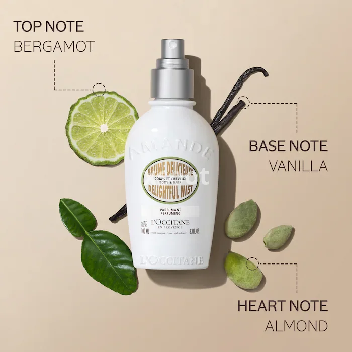 Buy Almond Hair & Body Fragrance Mist Online