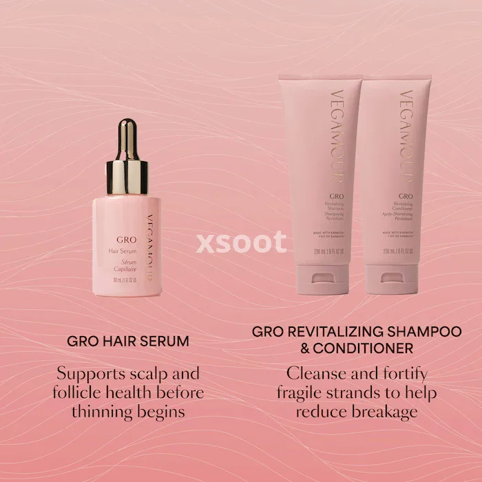 Buy GRO Hair Serum & Shampoo/Conditioner Gift Set Online