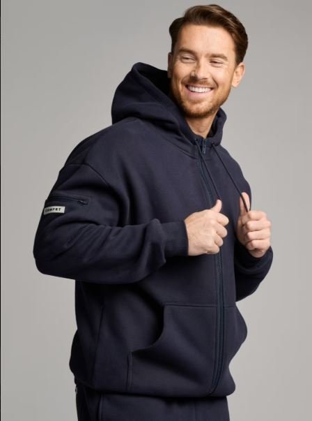 Airplane Mode Travel Zip Hoodie | Comfortable Long Flights Zip Up