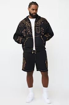 Rodeo Big T Boxy Zip Hoodie - lightweight hoodie for fitness outdoor running