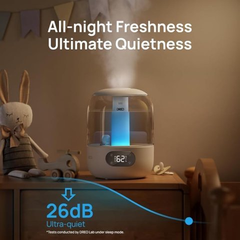 DREO Humidifiers for Bedroom | Quiet, Smart & Effective Cool Mist