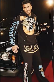 True X Von Dutch Logo Hoodie | Emotional Support Mental Health Apparel
