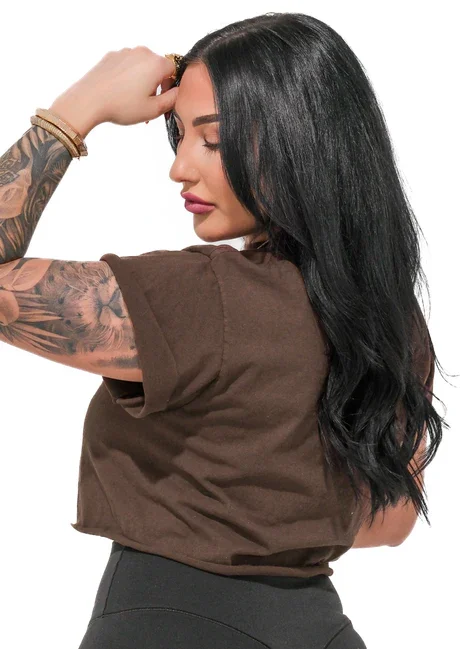 Buy Cropped New York Graphic Tee Online
