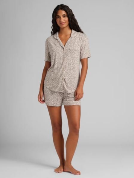 Buy Authentic Luna Lounge Short Sleeve Short PJ Set Online